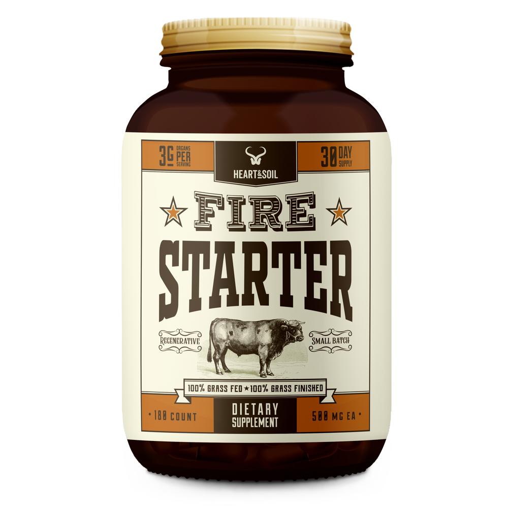 Fire Starter | Heart and Soil Supplements | The Hive