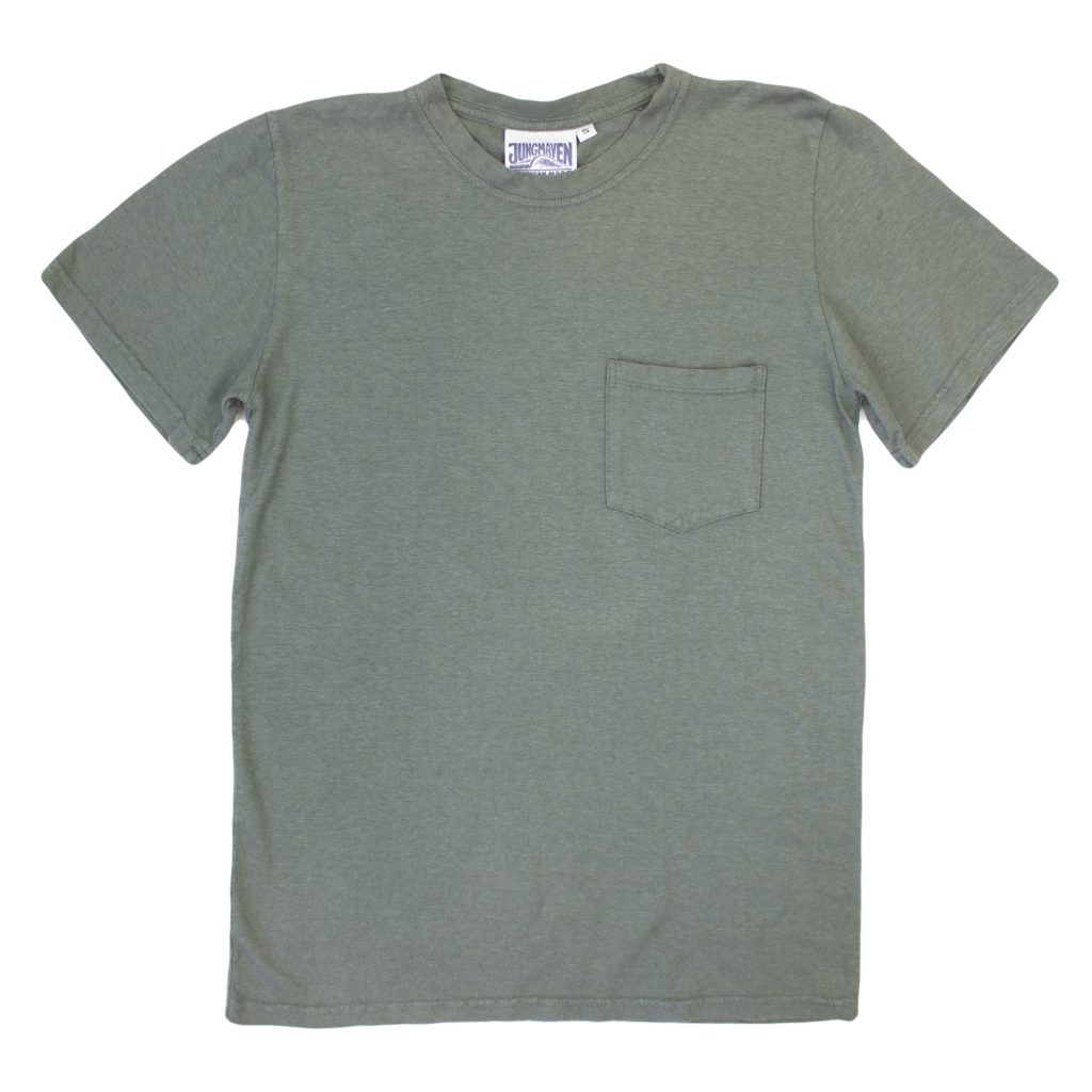Men's Sustainable T-Shirts | Jungmaven Men's Pocket Tee | The Hive