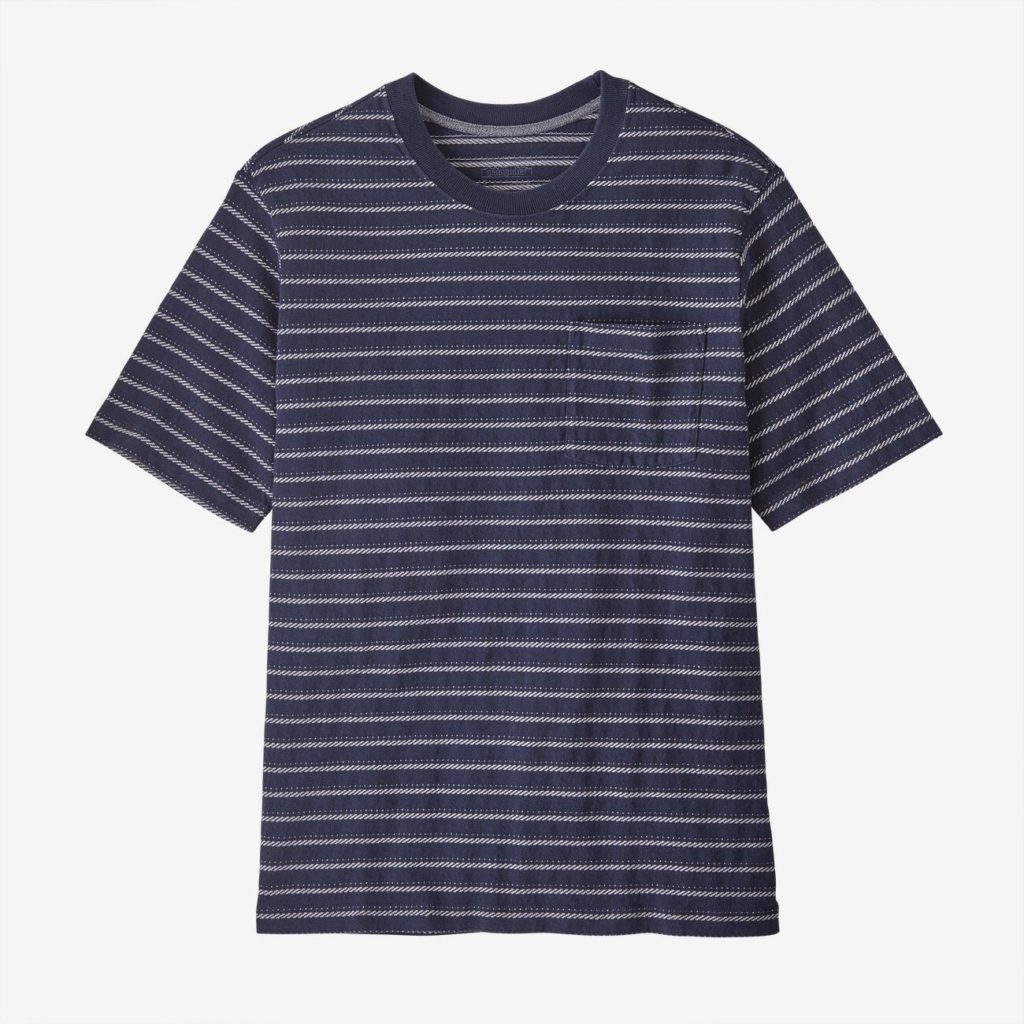 Men's Sustainable T-Shirts |Patagonia Men's Organic Cotton Midweight Pocket Tee | The Hive