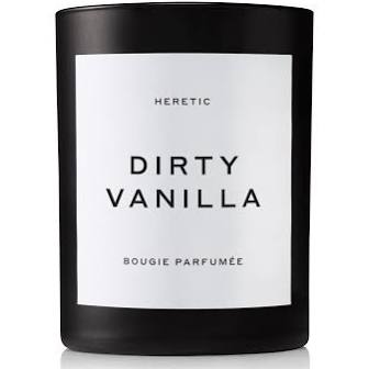 Heretic Dirty Vanilla Candle | The HIve