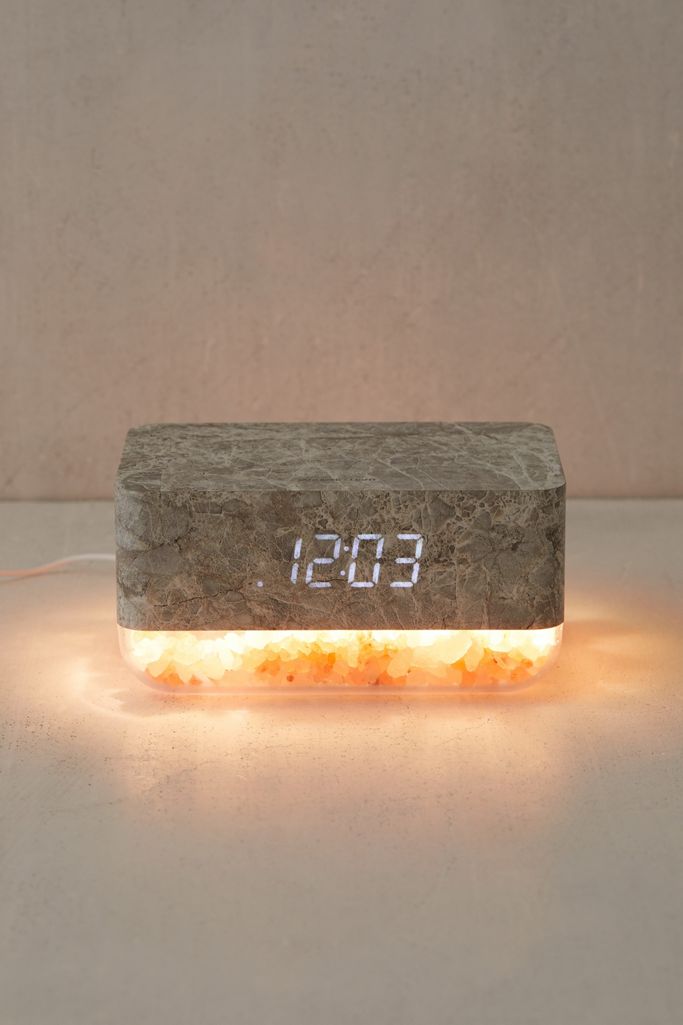 Himalayan Salt Alarm Clock | The Hive